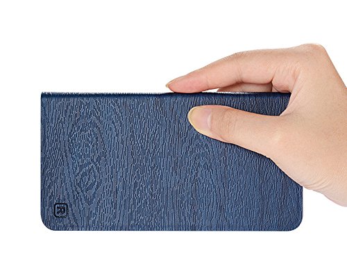 Apple Iphone 7 PU Ledertasche Flip Slim Smart case cover mit Karte Steckplatz (iphone 7 4,7″, Rose Gold) - 5