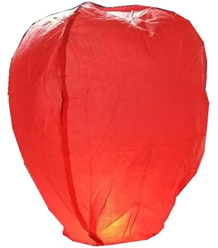 Lanterna Volante Cinese Bianca | Mongolfiera Lanterna Per Feste E Eventi - Foto 3