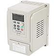 AC 220V 4kW Variable Frequency Drive VFD Single-Phase Universal Type Speed Controller Inverter Motor (English Version) (4.0KW 220V 20A L)