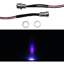 10x Superhelle 5mm LEDs Rot Für 24V - Mit Vorwiderstand & Kabel, 20mA, 3000-5000 Mcd