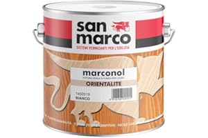 San Marco MARCONOL Orientalite Pittura opaca di fondo per legno, colore: Bianco, size: 0,5 lt