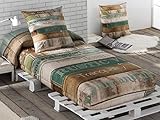 Cama 80/90 Tejidos JVR - Edredón Ajustable Rustic Cama 90