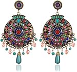 Shining Diva Fashion Jewellery Fancy Party Wear Earrings (Multicolor)
