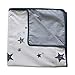 Potato Stamp Stars organic cotton cot bed duvet cover set