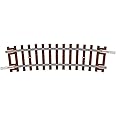 Hornby TT Gauge Half Curve, 310mm, 2nd Radius 15°, TT Model Railway Track, Brown, 1:120 Scale, Extra Track Pieces for Model Railway Sets