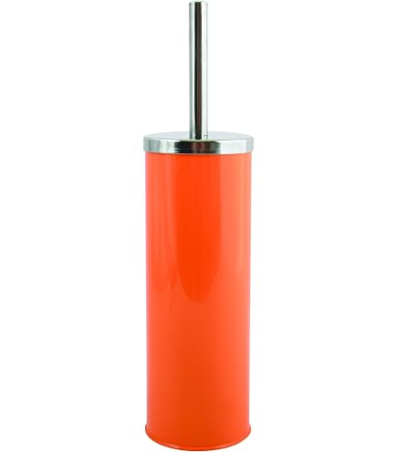 Spirella WC-Bürste 'Sydney' Mit Halter – Hygienisch, Robust, Orange, Maße 12 X 38 Cm