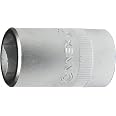 Connex Steckschlüsseleinsatz Lang 1/2 Zoll Antrieb, 17 Mm - 77 Mm Länge, Aus Chrom-Vanadium-Stahl