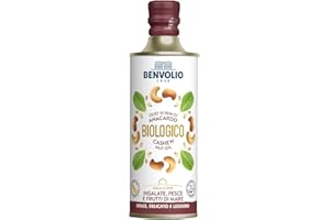 BENVOLIO - Organiczny Olej Nerkowca - 500ml - Zrównoważona Alternatywa dla Organicznego Oleju Arachnidowego, Wysoka Temperatura Dymienia i Stabilność Termiczna do Smażenia i Gotowania (1, NERKOWIEC)