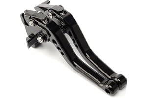 E-SPEEDMTC ESPEEDMTC Per YAMAHA Tech Max/TMAX 560/TMAX 530 /DX/SX Modificato CNC In Lega di alluminio 6-stadi Regolabile Breve Leva di Frizione del Freno Accessori (Nero)