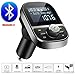Produktbild Bluetooth FM Transmitter ,Colorful(TM) KFZ Auto Radio Adapter freisprecheinrichtung Car Kit integriertem mit Mikrofon, USB Ladegerät ,1,4'' Display, 3,5mm AUX-Eingang ,TF Karte Slot für iPhone, andere IOS / Android Smartphones usw ,Schwarz
