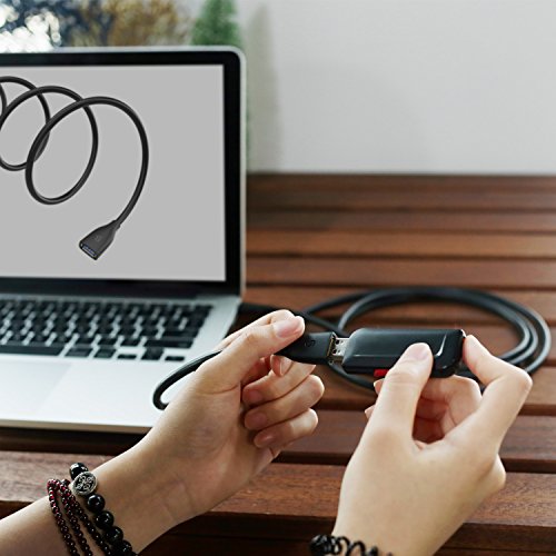 Syncwire USB 3 0 C  ble Extension Cable Rallonge USB 3 0 M  le A vers Femelle A transfert de chargement et de donn  es jusqu    5Gbps pour Cl   USB Hub USB Disque Dur Externe Clavier - 2M Noir