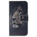 Produktbild Anlike Lederhülle Leder Tasche Case für Samsung Galaxy J1 2016 /J120F (4,5 Zoll) Hülle PU Leder Flip Brieftasche Schutzhülle Wallet Cover Handytasche Schutzhülle Handy Zubehör Handyhülle mit Bookstyle mit Standfunktion Kredit Kartenfach für Samsung Galaxy J1 2016 /J120F (4,5 Zoll) - Löwe