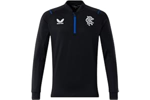 Castore 2022-2023 Glasgow Blues Matchday Half Zip (Black)