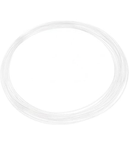PH PandaHall 55m Désossage En Polyester Pour La Couture, 10mm Dessin En Plastique Blanc Coudre à Basse Densité De Densité Pour Robe De Mariée Robes De Mariée Corset Lingerie Chapeaux Et Sacs