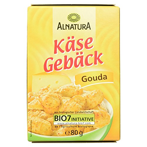 Preisvergleich Produktbild Alnatura Bio Käsegebäck Gouda, 80 g