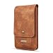 Produktbild Hülle für Samsung Note 9,Miya Vintage Premium PU Leather Holster with Swivel Belt Clip Cards Slot,Shockproof Protective Wallet Purse Cover for All 6.5 Inch Samsung Galaxy Note 9,S9,S8,S9+,S8+ and iPhone and Android Phone--Hellbraun