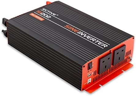 ECTIVE SI-Series | SINE WAVE INVERTER 12V to 230 V | 7 variants: 300W - 3000W | Voltage transformers, current transformers, Energy Converter, converter, converter, backup system, converter dc ac (2000 W)