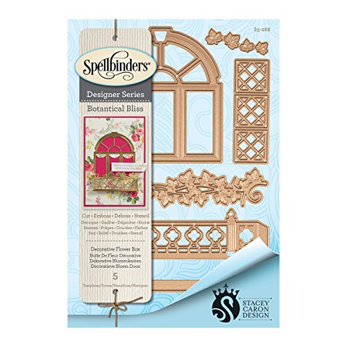 Spellbinders Shapeabilities Flower dekorativer Geschenkverpackung sterben, Metall, braun - 4