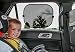 Car Sun Shade (2 Pack) - Premium Baby Car Window Shades - Blocks over 97% of Harmful UV Rays as well as Sun Glare and Heat - Baby Sun Shade sized to fit most Vehicles - Blocks twice as much Sun as Other Baby Car Sun Shades for Increased Sun Protection - LIFETIME Guarantee
