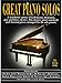 Produktbild Great Piano Solos - The Black Book. Für Klavier