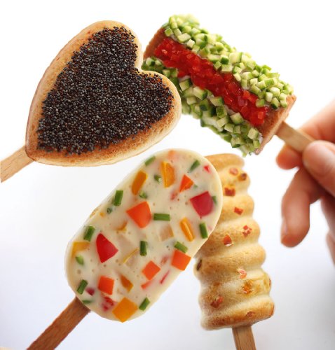 Silikomart 196371 Cake Pops / Mini-Eisform / Finger Food Classic, inkl. 50 Stiele - 4