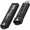 Apricorn 2TB Aegis Secure Key FIPS 140-2 Level 3 Validated 256-bit Encryption USB 3.0 Flash Drive (ASK3-2TB),Black