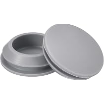 8 Stück - 3,8 Cm Runde Schwarze Kunststoff-Lochst? Produktbild-Vorschau 7