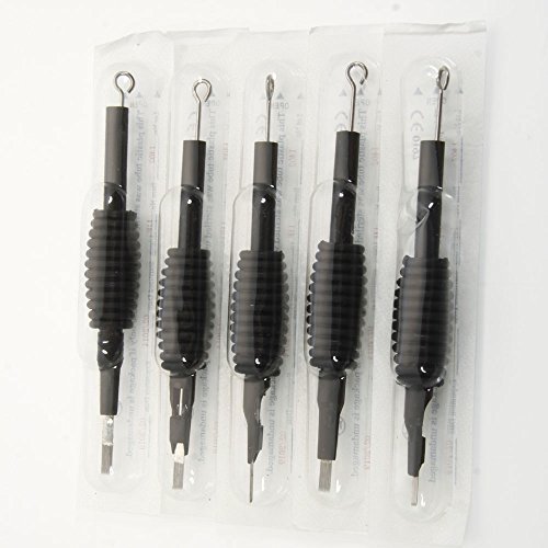 Zotop 5pcs Disposable Conjoined Tattoo Needle Tube Grip Tip 7M1