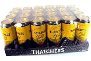 Thatchers Gold Crisp Somerset Cider 24 Pack 12000g
