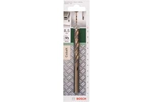 Bosch 2609255080 Foret à métaux rectifié HSS-Co DIN 338 - Longueur 117 mm - Diamètre 8,5 mm
