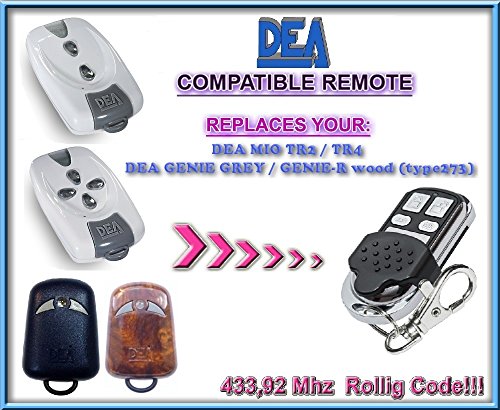 DEA MIO TR2 / DEA MIO TR4 compatible mando destancia