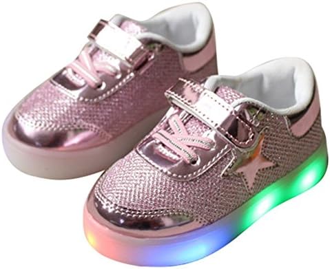 Kids girls boys LED shoes Light Up Sneakers Child Toddler Casual Light Shoes