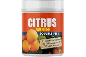 ZOPPER Citrus Tree Food Winter Feed Plant Fertilizer Soil Fruit Orange Lemon 200g Soluble Powdered Fertilizer Feed Promote Strong & Healthy Growth and Improve Fruiting.