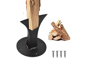 YSISLYBIN Spaccalegna Manuale, Spaccalegna a Cuneo,Heavy Duty Steel Manual Log Splitter Wedge Firewood Kindling Splitter,Spaccalegna Strumento,Heavy Duty Spaccalegna da ardere per piccola stufa a legna camino