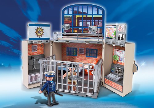 Imagen 5 de Playmobil - Cofre cuartel de Policía (5421)