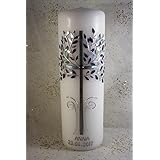 Taufkerze T-166l in vers. Farben inkl. Namen und Datum