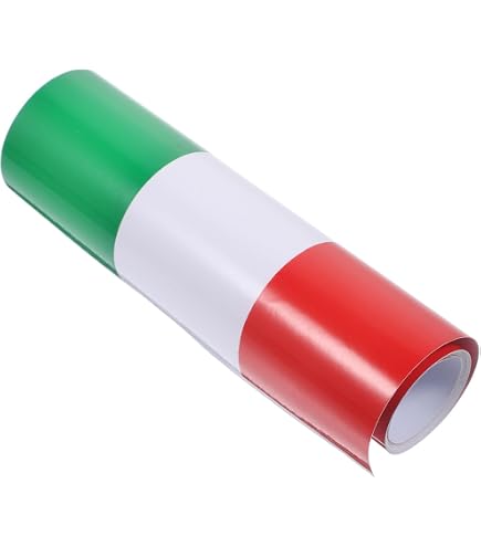 Biomar Labs® 10 x PVC Adesivi Set Stickers Bandiera Nazionale Italia Italy per Auto Moto Finestrìno Porta Casco Scooter Skateboard Bici PC Laptop Tablet Tuning D 14