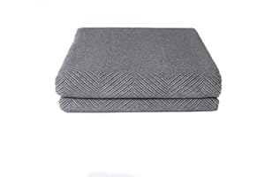 ENERGY TEX-HOME - Ares - Colcha CUBRECAMAS Multiusos SOFÁ (180_x_260_cm, Gris Oscuro)