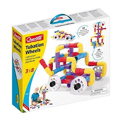 Quercetti 4185 - Tubes Tubation Wheels