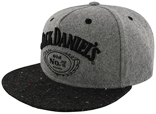 Preisvergleich Produktbild Jack Daniel's - Logo - Snapback - Grijs