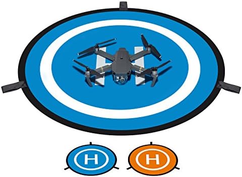 Rhodesy 30”(75cm) RC Drone and Quadcopter Landing Pad Waterproof Portable Helicopter Launch Pad for DJI Mavic Pro, DJI Spark, DJI Phantom 4/4 Pro and More