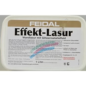 Feidal Effektlasur, Farbton Gold / 1 l / für innen mit