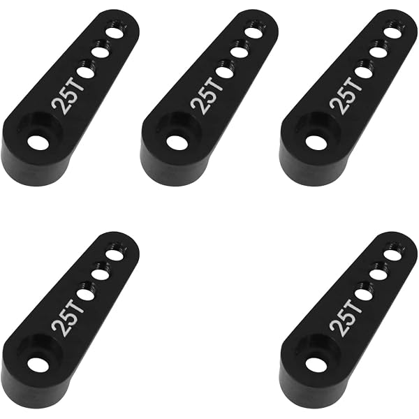 Bras Servo Métal 25mm 25 Dents - Pièce De Rechange Pour Servomoteurs Futaba, Savox, Xcore, HL, HSP