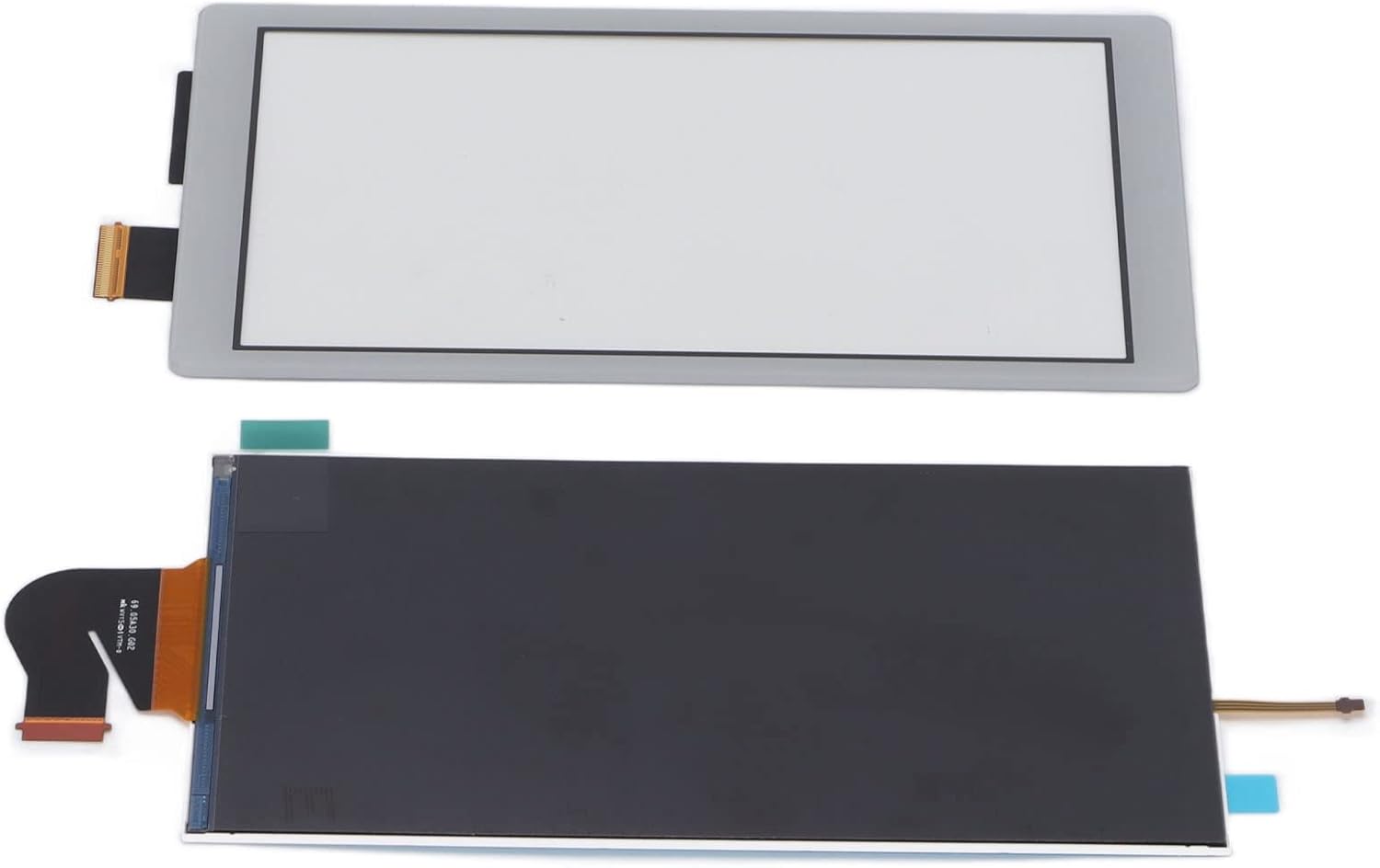 Reemplazo de Pantalla LCD Switch Lite, Piezas de Reparación de Panel Resistente (Gris Blanco)