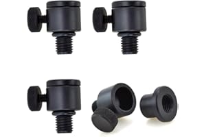 Hirisi Tackle Lot de 4 connecteurs tete de Repos tete de canne pêche en aluminium pour le matériel de pêche Accessoires