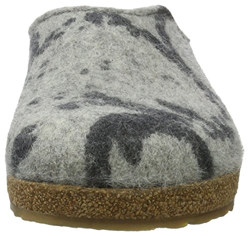 YFF Donna Sandali Casual in Similpelle Tacco a cuneo della catena di chiusura lampo infiorescenza staminifera,mandorla,US5 Scarpe da donna Sandali sportivi