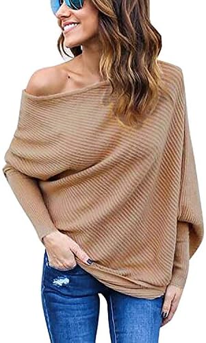 Yieune Women's Long Sleeve Sweatshirt -  beige - X-Large