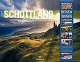 Schottland 2019, Wandkalender im Querformat (54x42 cm) - Reisekalender mit Monatskalendarium (Reisen mit allen Sinnen) by