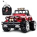 Produktbild Kikioo High Speed   Bigfoot 4WD Elektro-Geländewagen 2,4 GHz Funk-Fernbedienung Double Motor Red Racing Rocking Klettern Monster-Buggy-LKW Ladesteuerung Jungen-Mädchen-Geburtstags-Spielzeug for Kinder