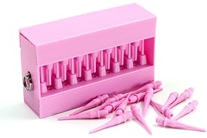 CUESOUL Puntas Suaves para Dardos de Punta táctil Estuche para Dardos Touch, Uso Duradero